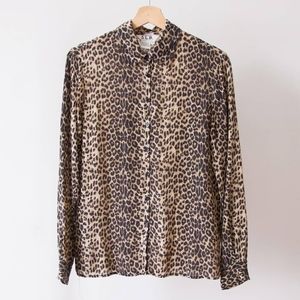 Vintage 100% silk blouse